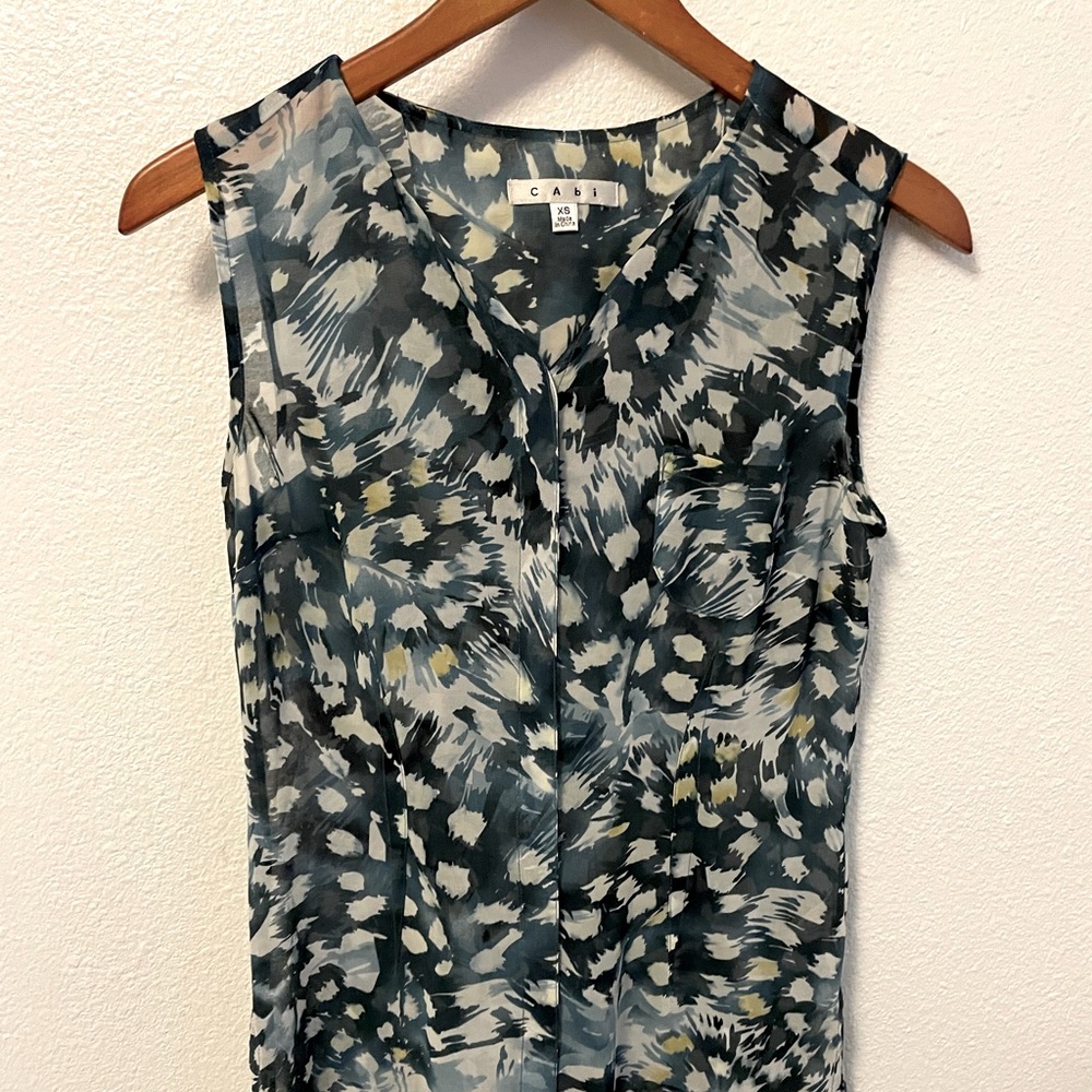 Cabi navy tank top